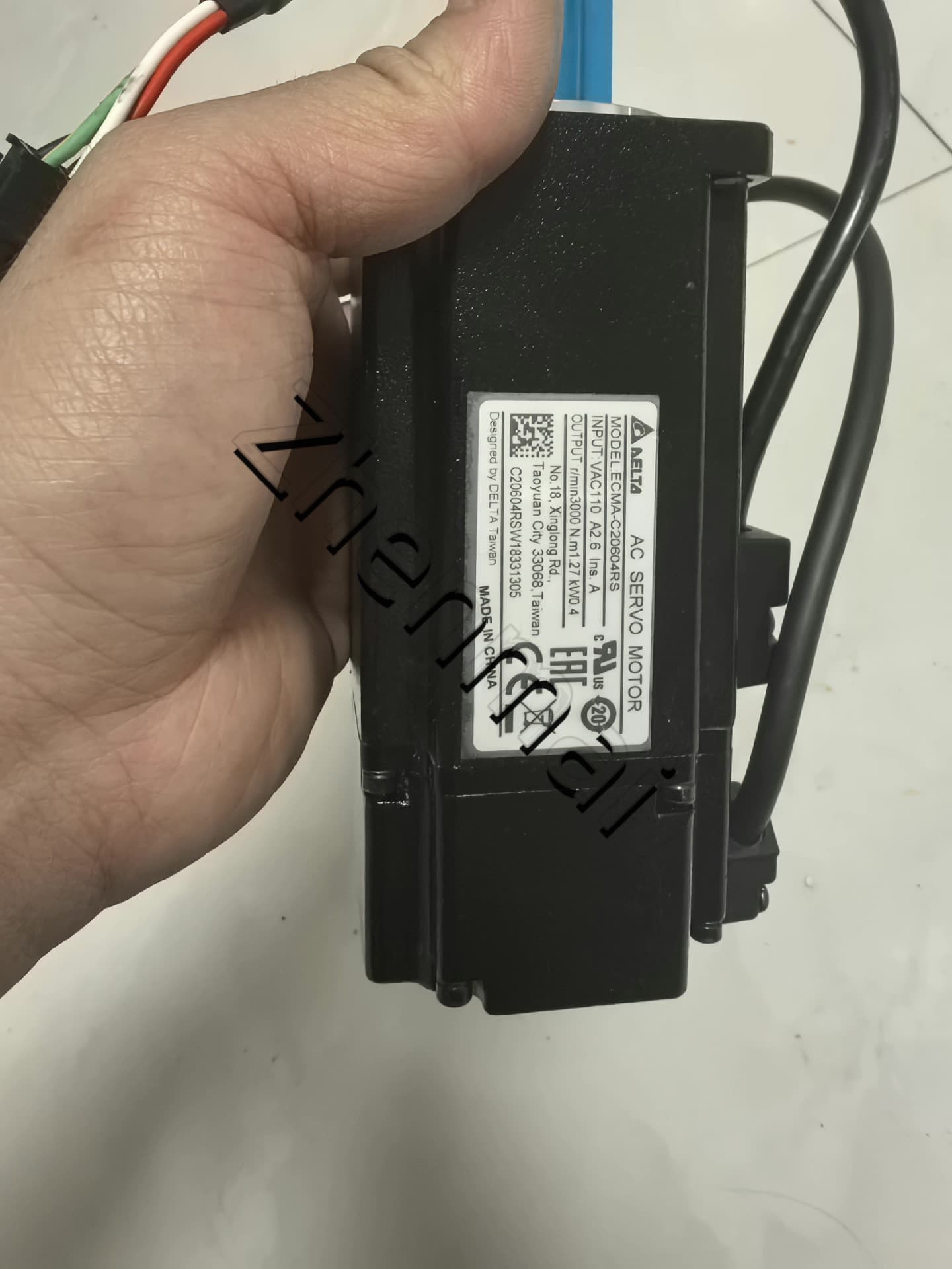 100% nuevo, original y genuino, servomotor Delta ECMA-C20604RS, convertidores de frecuencia