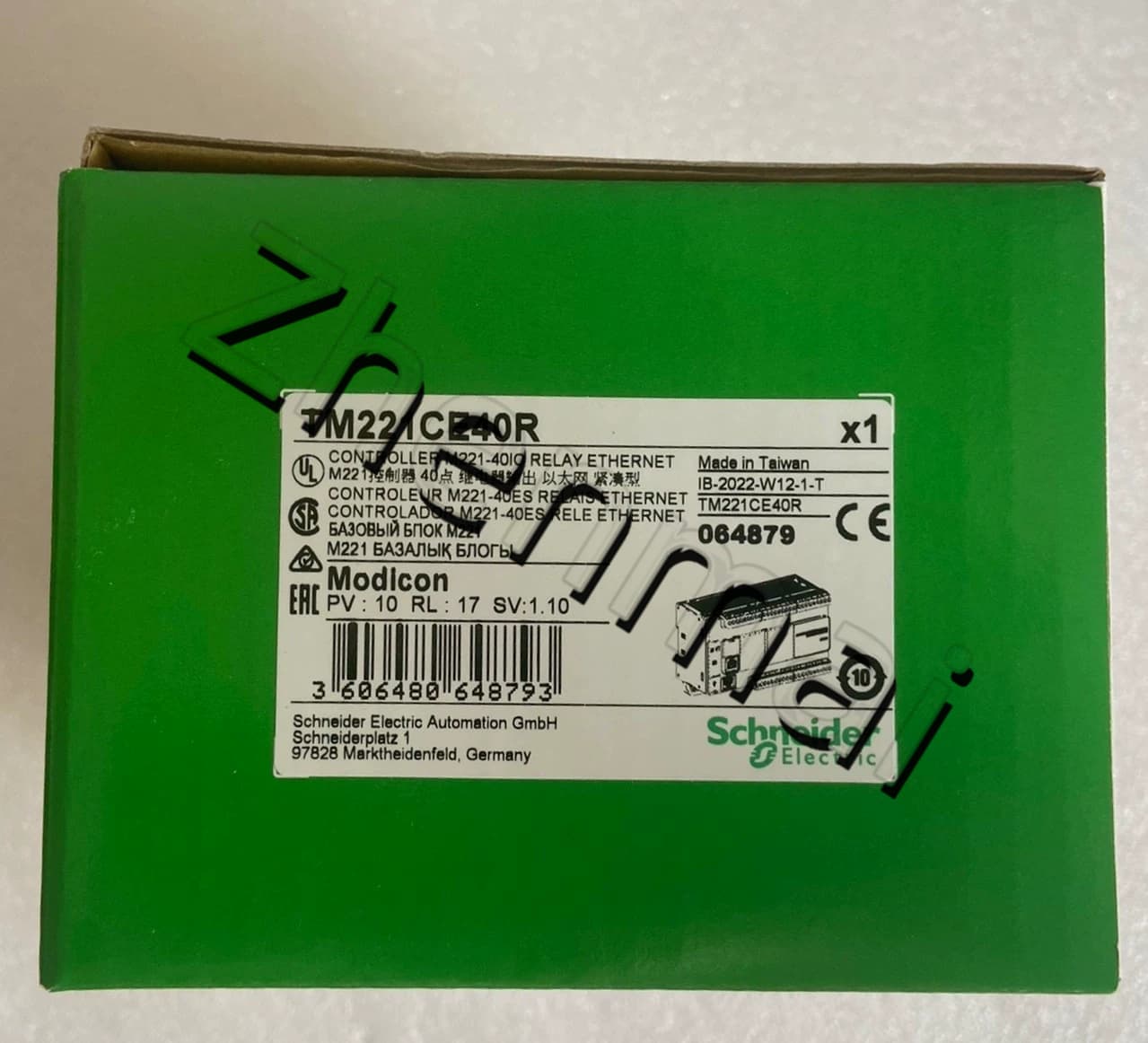 100% nuevo, original y genuino Schneider TM221CE40R Convertidores de frecuencia, disyuntores, contactores, dispositivos de protección