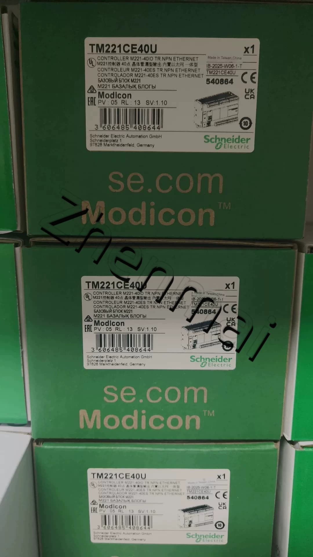 Convertidores de frecuencia, disyuntores, contactores y dispositivos de protección Schneider TM221CE40U 100% nuevos, originales y genuinos