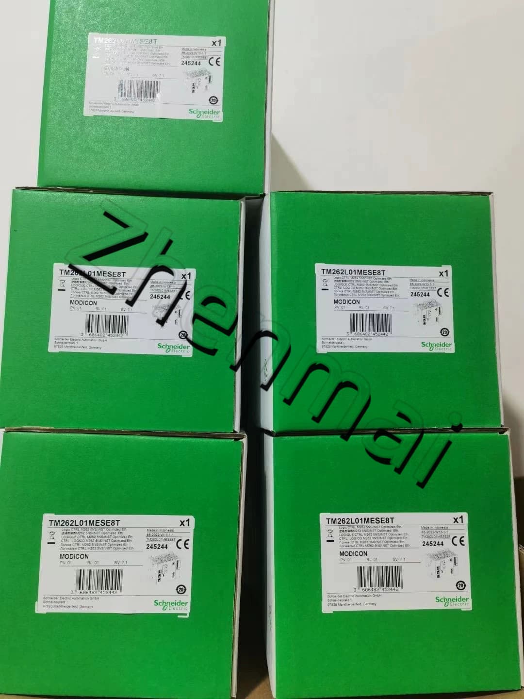 100% nuevo, original y genuino Schneider TM262L01MESE8T Convertidores de frecuencia, disyuntores, contactores, dispositivos de protección