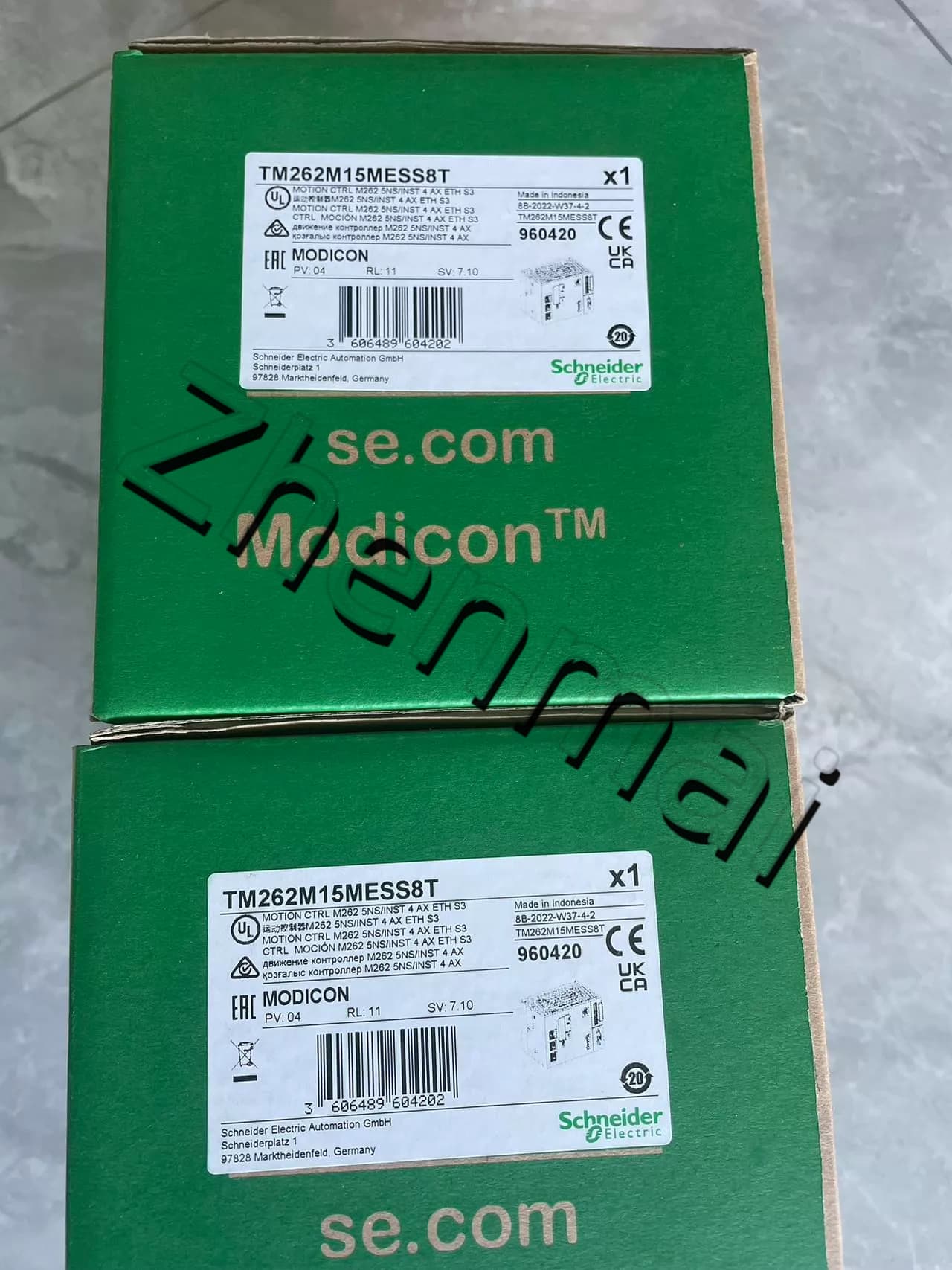 100% nuevo, original y genuino Schneider TM262M15MESS8T Convertidores de frecuencia, disyuntores, contactores, dispositivos de protección
