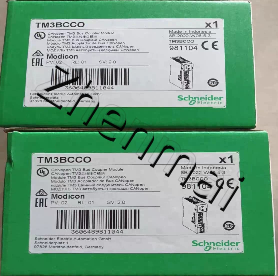 Convertidores de frecuencia, disyuntores, contactores y dispositivos de protección 100% nuevos, originales y genuinos Schneider TM3BCCO