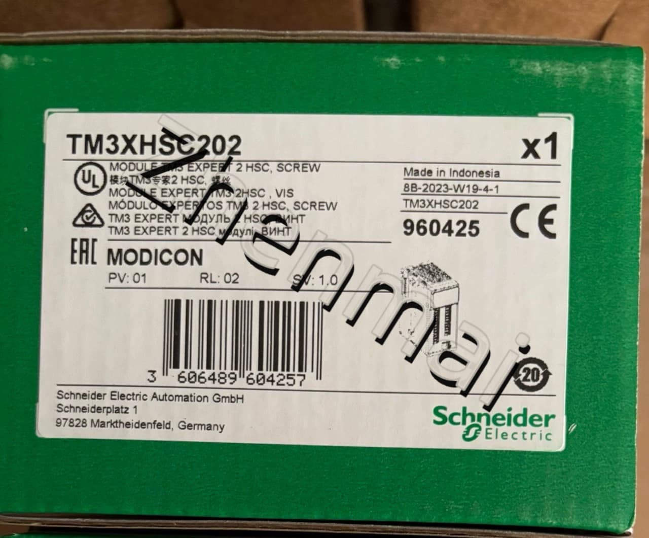 Convertidores de frecuencia, disyuntores, contactores, dispositivos de protección 100% nuevos, originales y genuinos Schneider TM3XHSC202