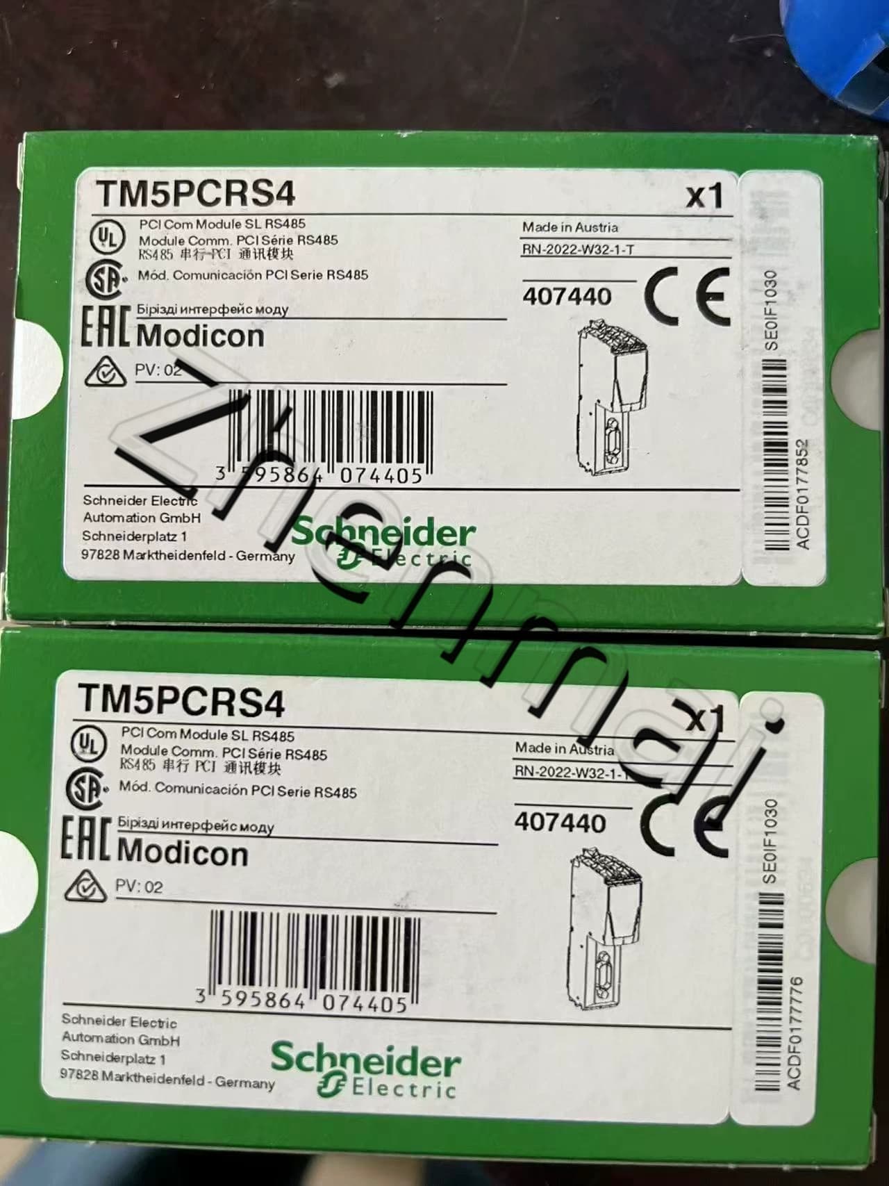 Convertidores de frecuencia, disyuntores, contactores y dispositivos de protección Schneider TM5PCRS4 100% nuevos, originales y genuinos