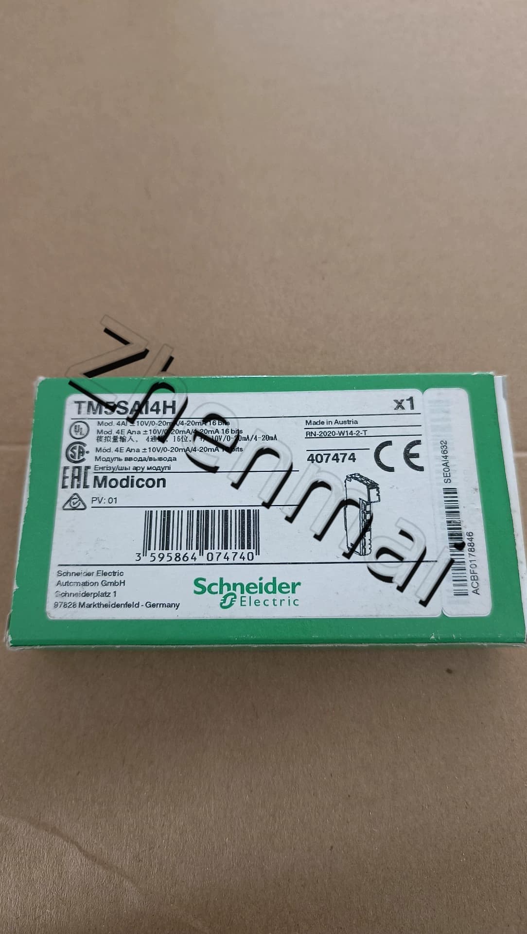 Convertidores de frecuencia, disyuntores, contactores y dispositivos de protección Schneider TM5SAI4H 100% nuevos, originales y genuinos