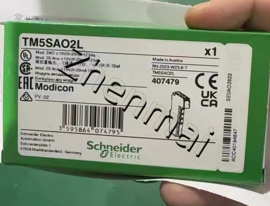 Convertidores de frecuencia, disyuntores, contactores y dispositivos de protección 100% nuevos, originales y genuinos Schneider TM5SAO2L