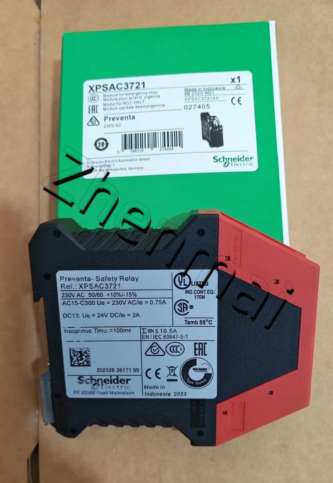 Convertidores de frecuencia, disyuntores, contactores, dispositivos de protección 100% nuevos, originales y genuinos Schneider XPSAC3721