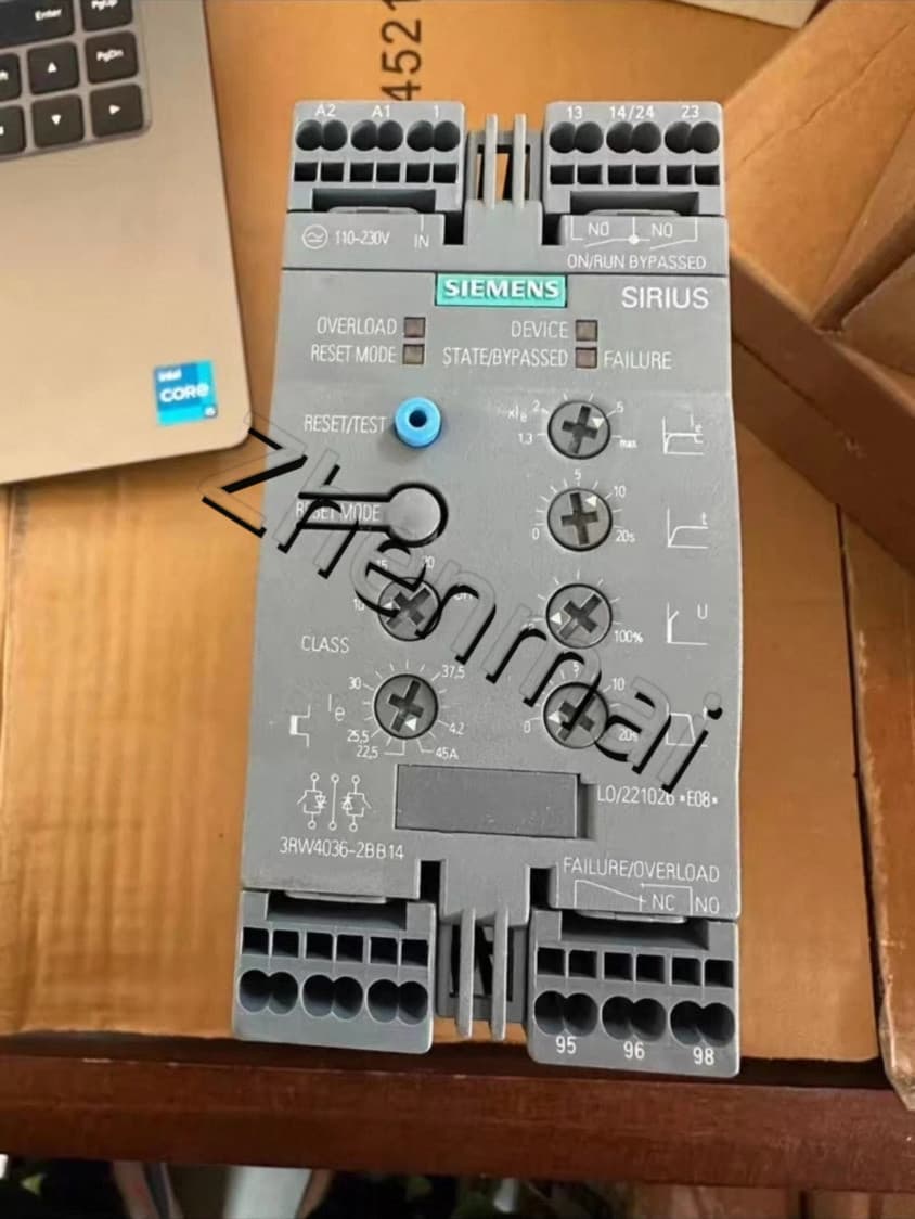 Arrancador suave Siemens 3RW4036-2BB14 nuevo, genuino y directo de fábrica ARRANCADOR SUAVE SIRIUS
