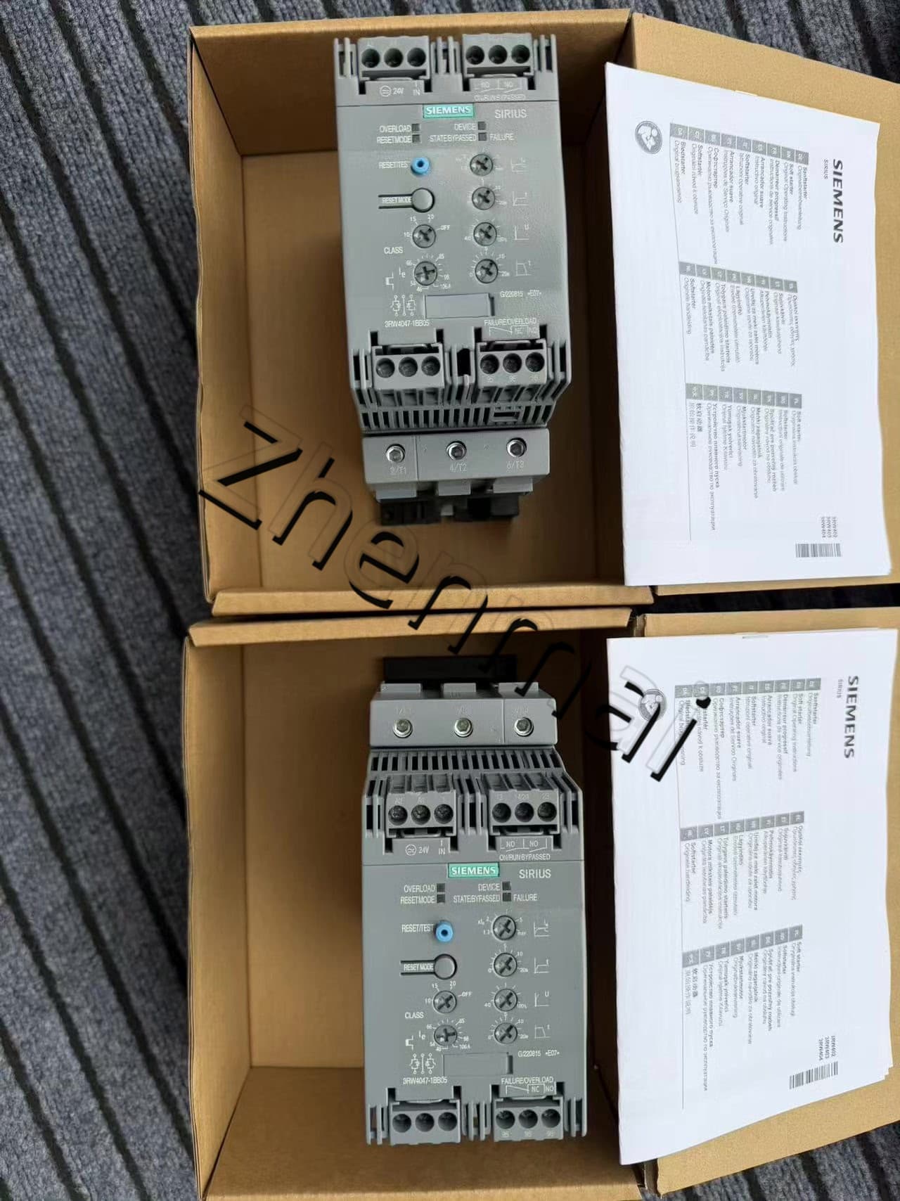 Arrancador suave Siemens 3RW4047-1BB05 nuevo, genuino y directo de fábrica ARRANCADOR SUAVE SIRIUS