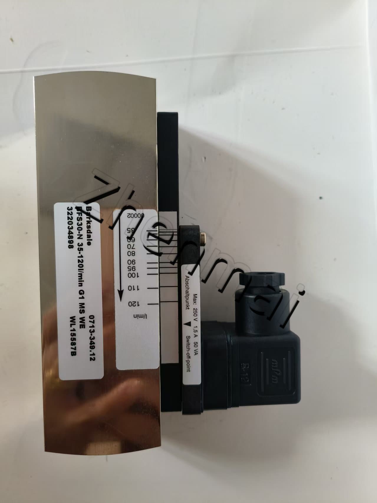 Nuevo y Original Barksdale 0713-349,12 sensor de presión interruptor de nivel interruptor de flujo interruptor de presión envío rápido
