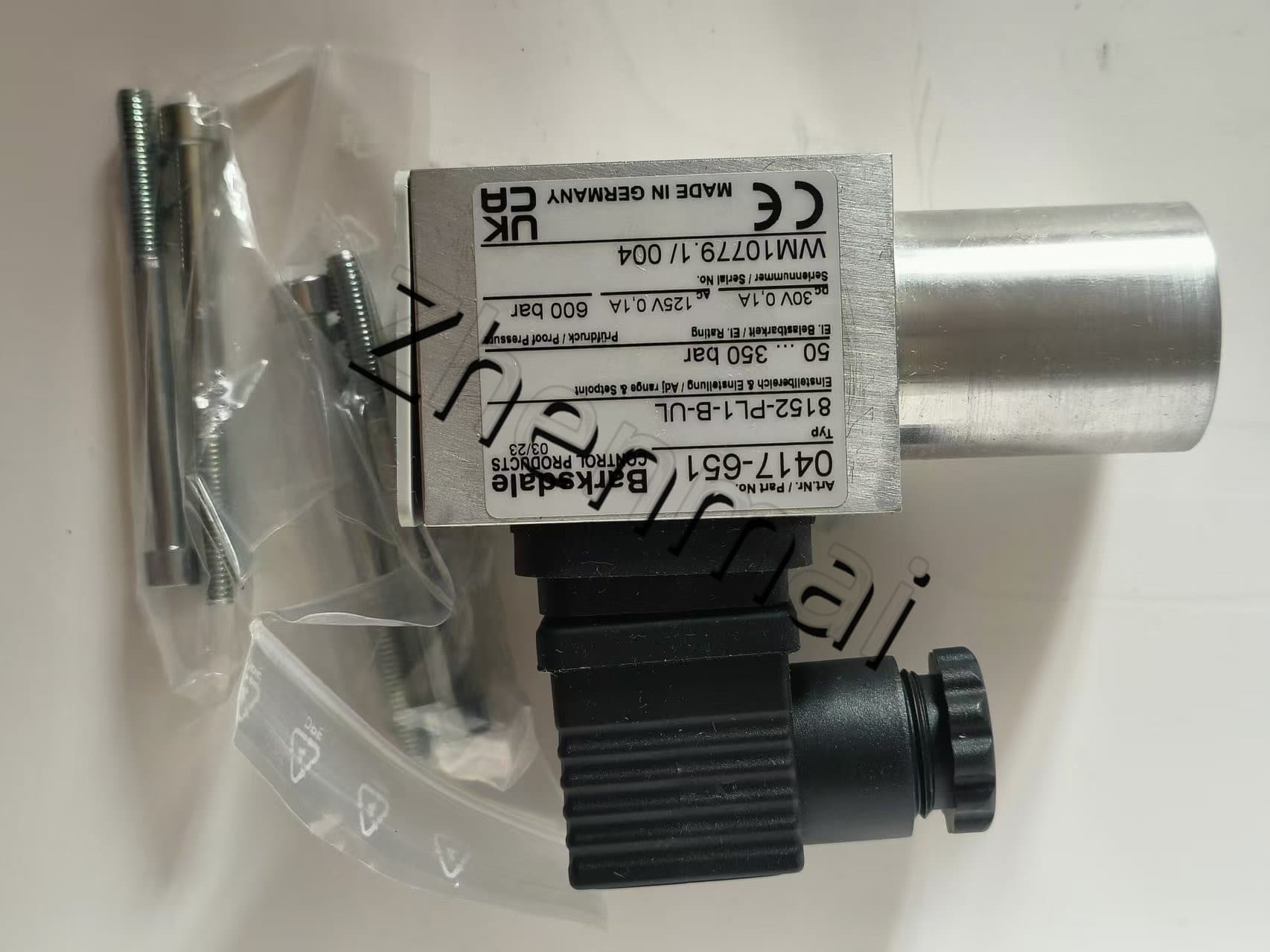 Nuevo Original Barksdale 8152-PL1-B-UL 0417-651 sensor de presión interruptor de nivel interruptor de flujo interruptor de presión envío rápido