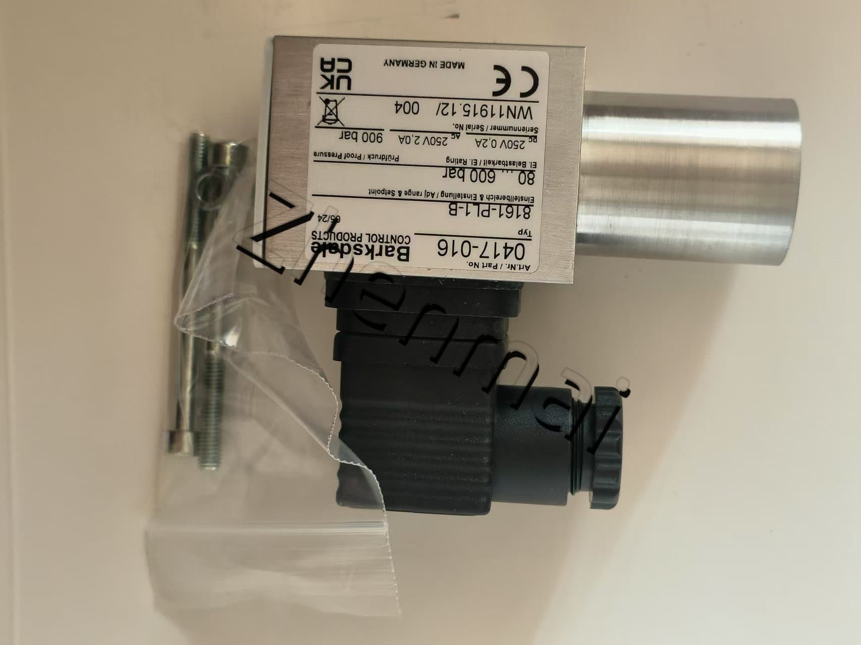 Nuevo Original Barksdale 8161-PL1-B 0417-016 sensor de presión interruptor de nivel interruptor de flujo interruptor de presión envío rápido