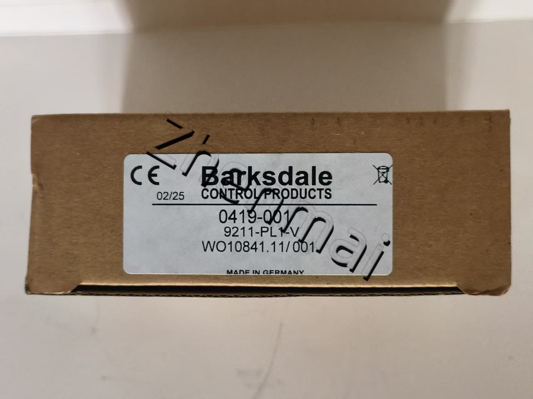 Nuevo Original Barksdale 9211-PL1-V 0419-001 sensor de presión interruptor de nivel interruptor de flujo interruptor de presión envío rápido