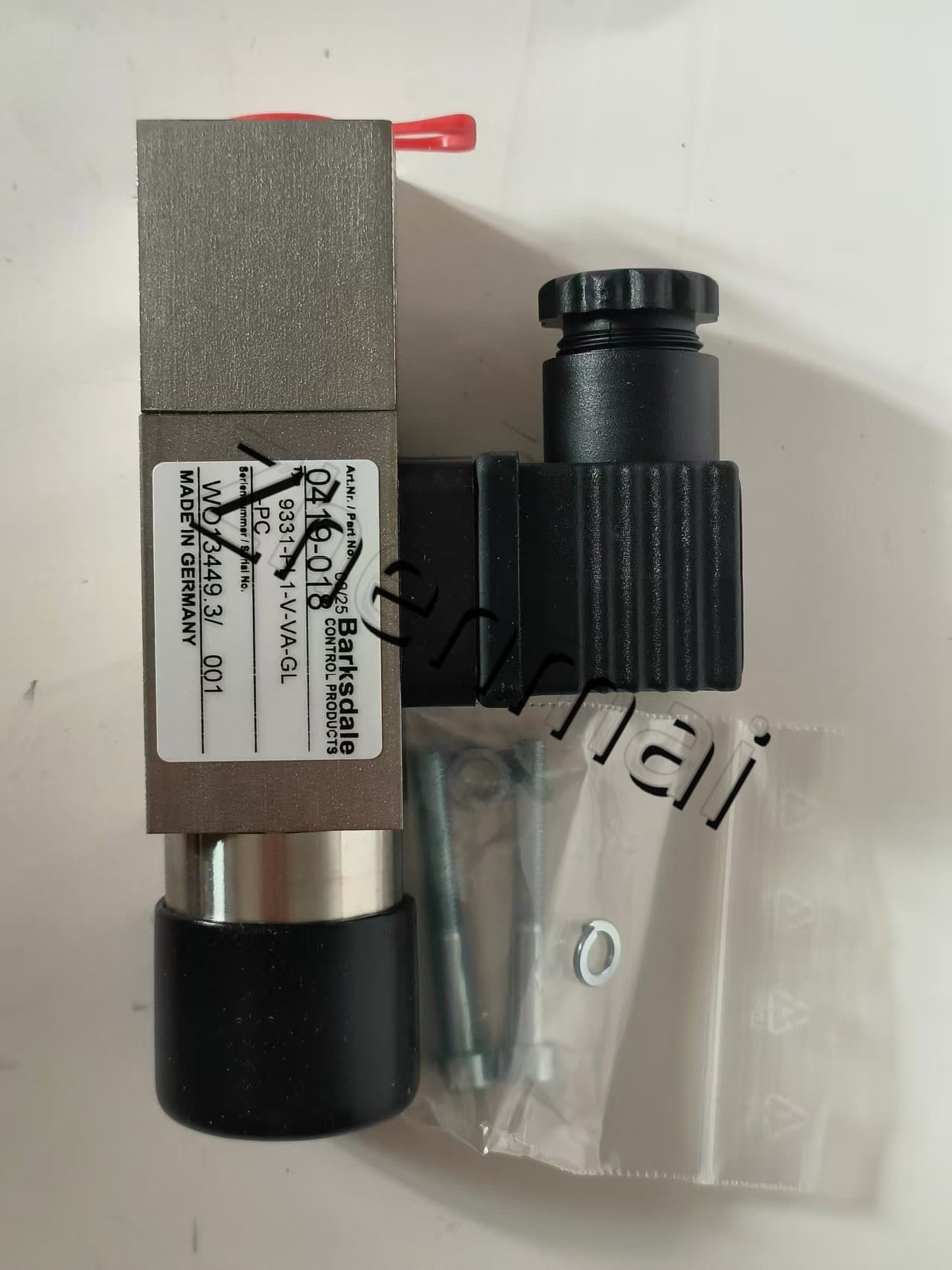 Nuevo Original Barksdale 99331-PL1-V-VA-GL-PC 0419-018 sensor de presión interruptor de nivel interruptor de flujo interruptor de presión envío rápido