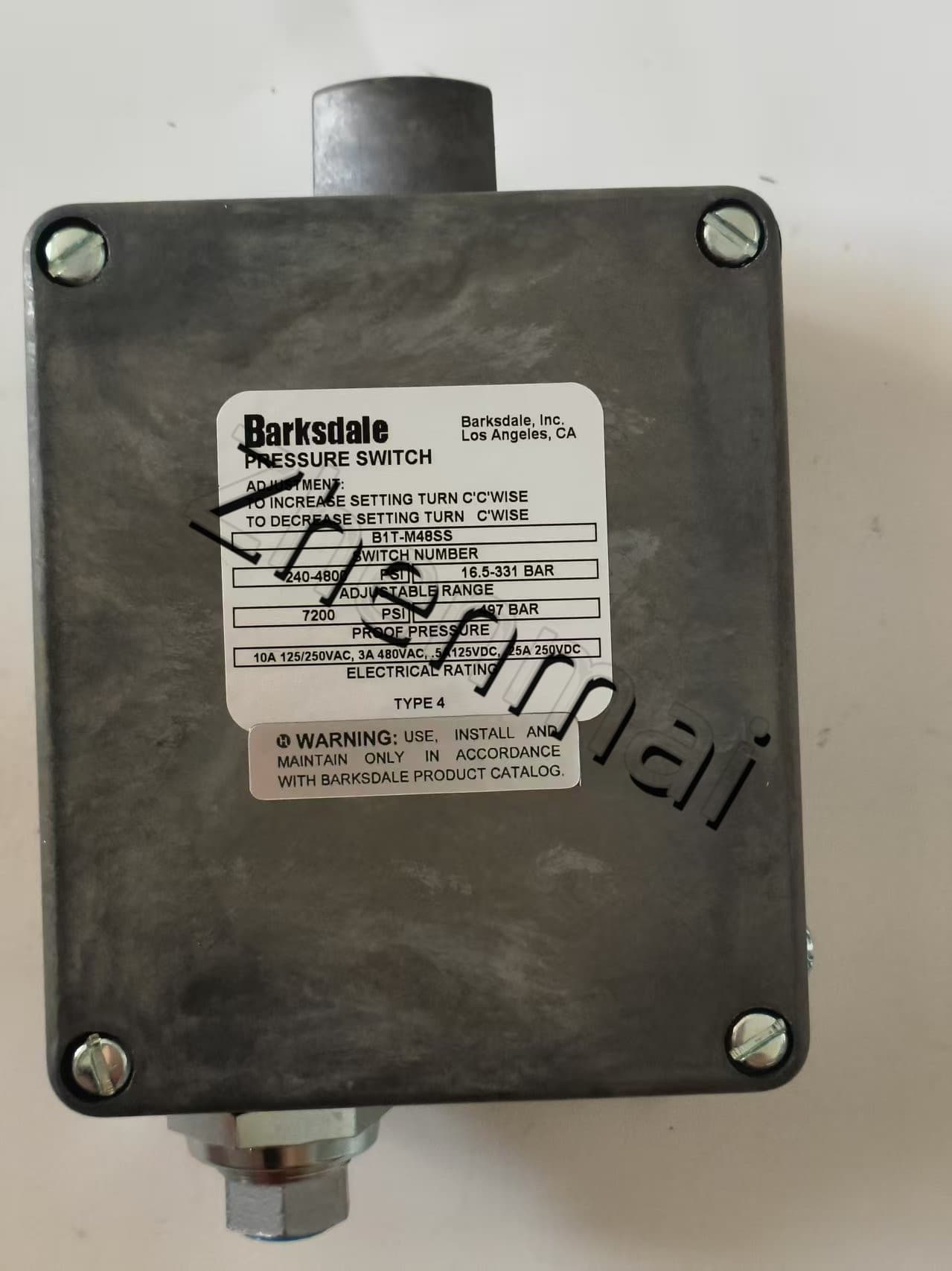 Nuevo y Original Barksdale B1T-M48SS sensor de presión interruptor de nivel interruptor de flujo interruptor de presión envío rápido