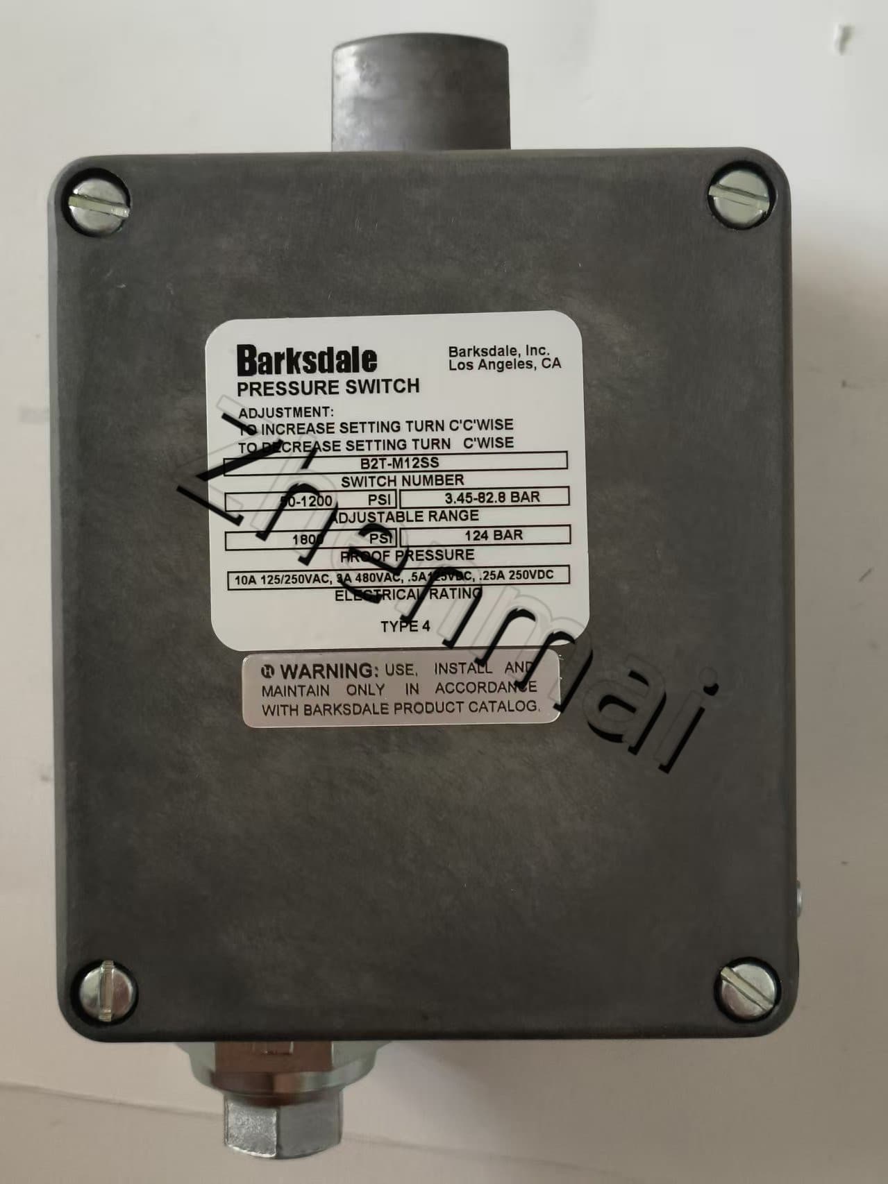 Nuevo y Original Barksdale B2T-M12SS sensor de presión interruptor de nivel interruptor de flujo interruptor de presión envío rápido