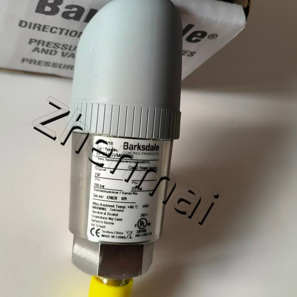 Nuevo y Original Barksdale BPS31GVM0250B sensor de presión interruptor de nivel interruptor de flujo interruptor de presión envío rápido