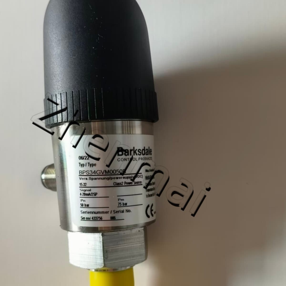 Nuevo y Original Barksdale BPS34GVM0050B sensor de presión interruptor de nivel interruptor de flujo interruptor de presión envío rápido