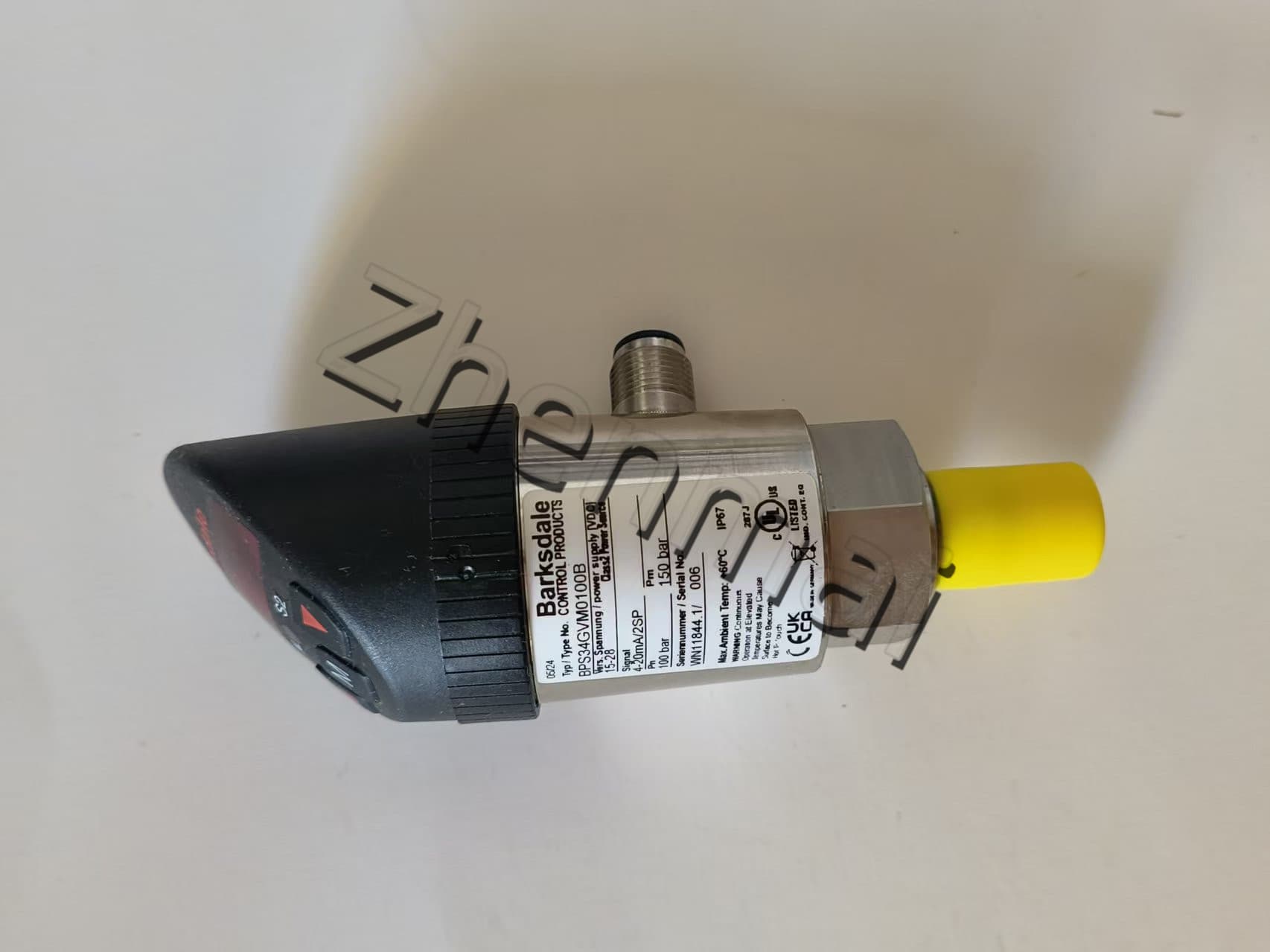 Nuevo y Original Barksdale BPS34GVM0100B sensor de presión interruptor de nivel interruptor de flujo interruptor de presión envío rápido