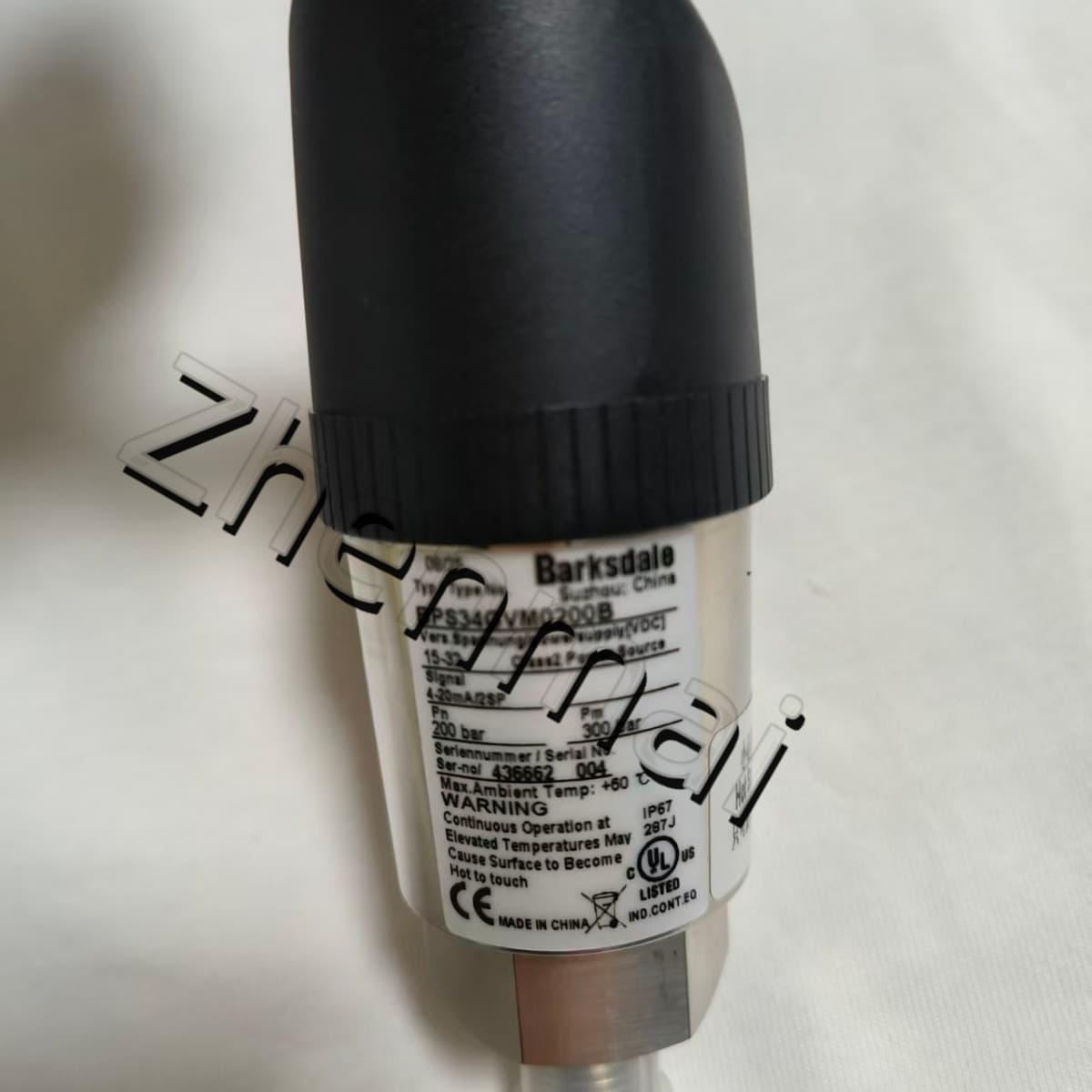 Nuevo y Original Barksdale BPS34GVM0200B sensor de presión interruptor de nivel interruptor de flujo interruptor de presión envío rápido