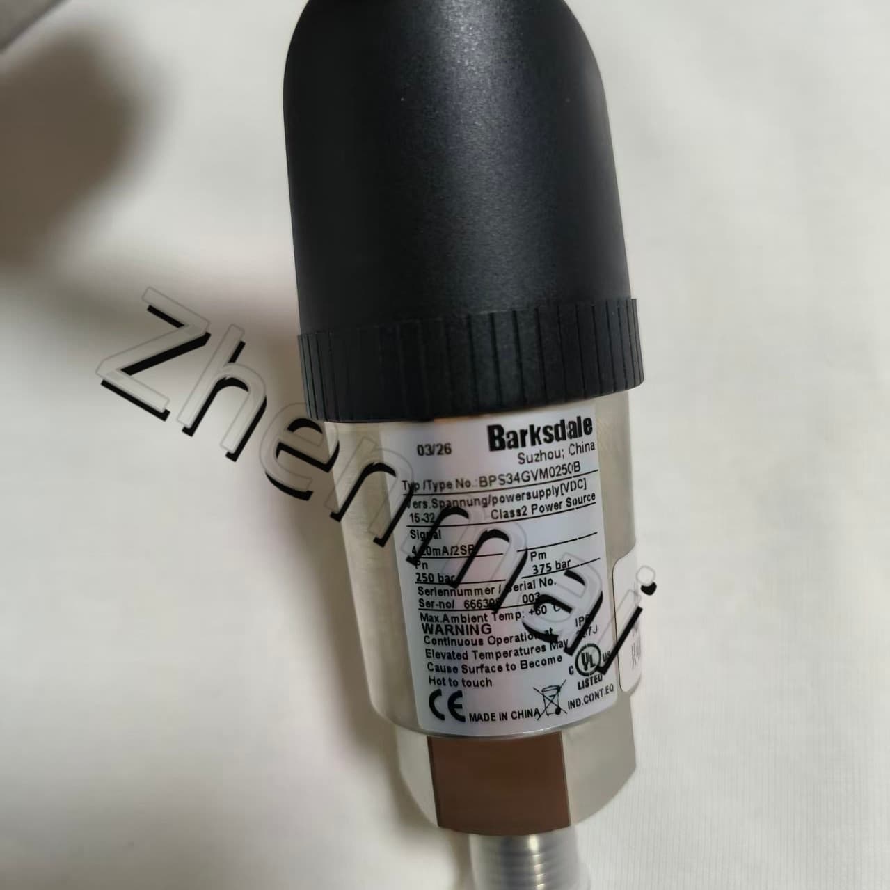 Nuevo y Original Barksdale BPS34GVM0250B sensor de presión interruptor de nivel interruptor de flujo interruptor de presión envío rápido
