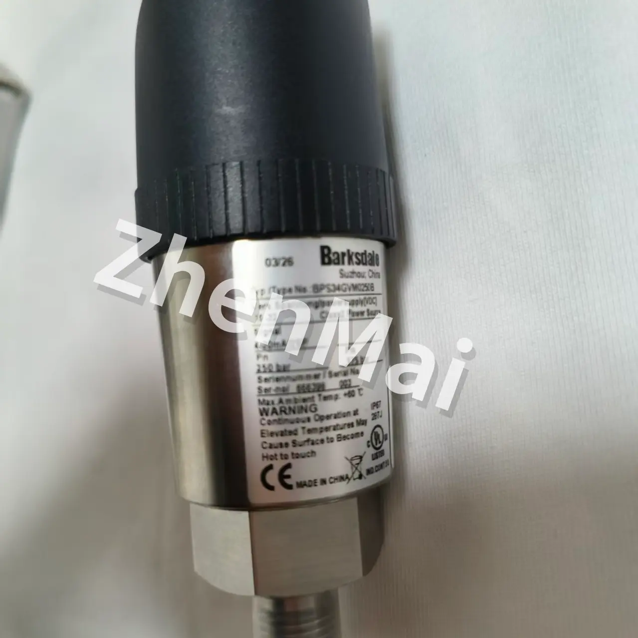 Nuevo y Original Barksdale BPS34GVM0400B sensor de presión interruptor de nivel interruptor de flujo interruptor de presión envío rápido