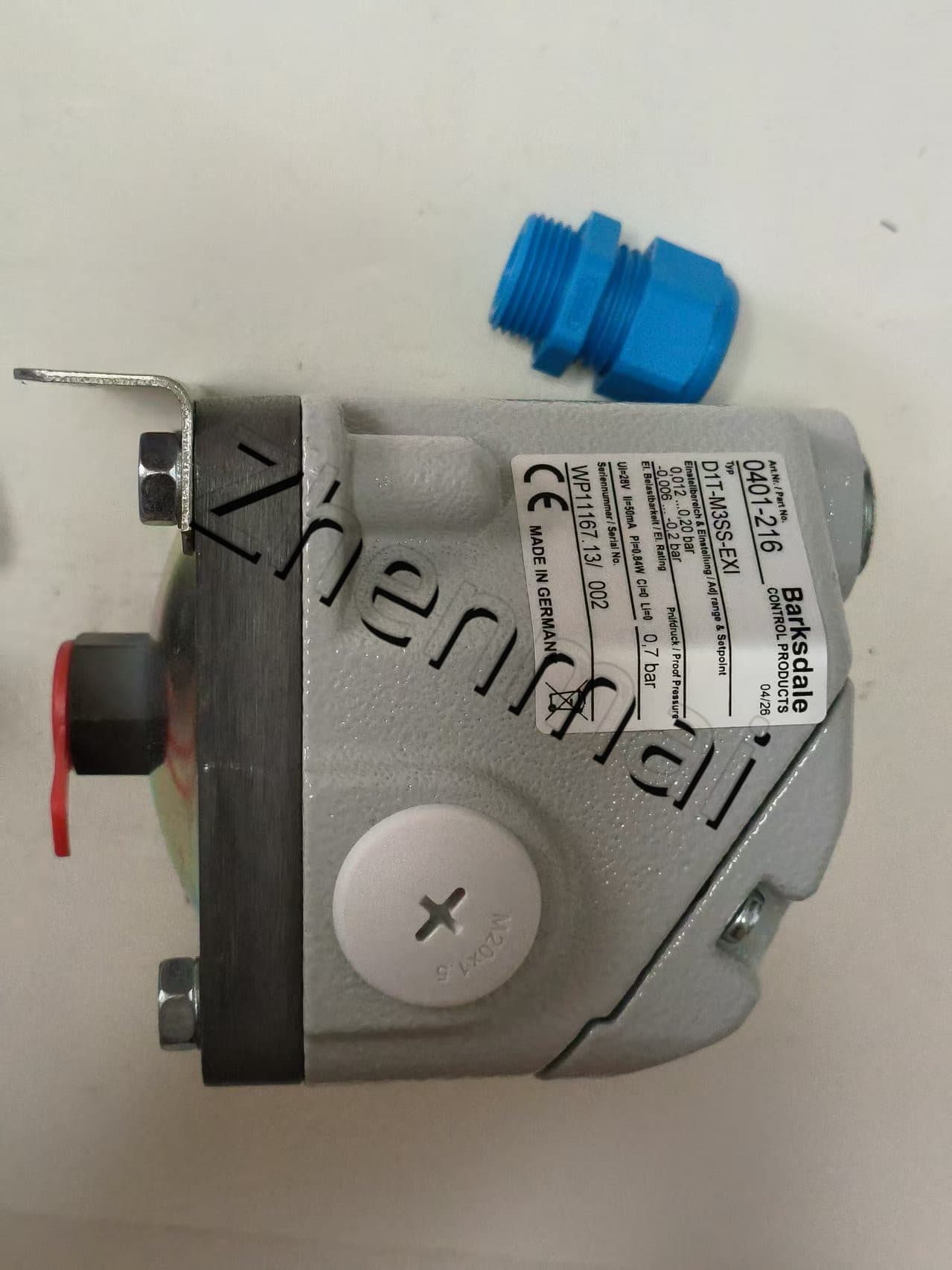 Nuevo y Original Barksdale D1T-M3SS-EXI 0401-216 sensor de presión interruptor de nivel interruptor de flujo interruptor de presión envío rápido