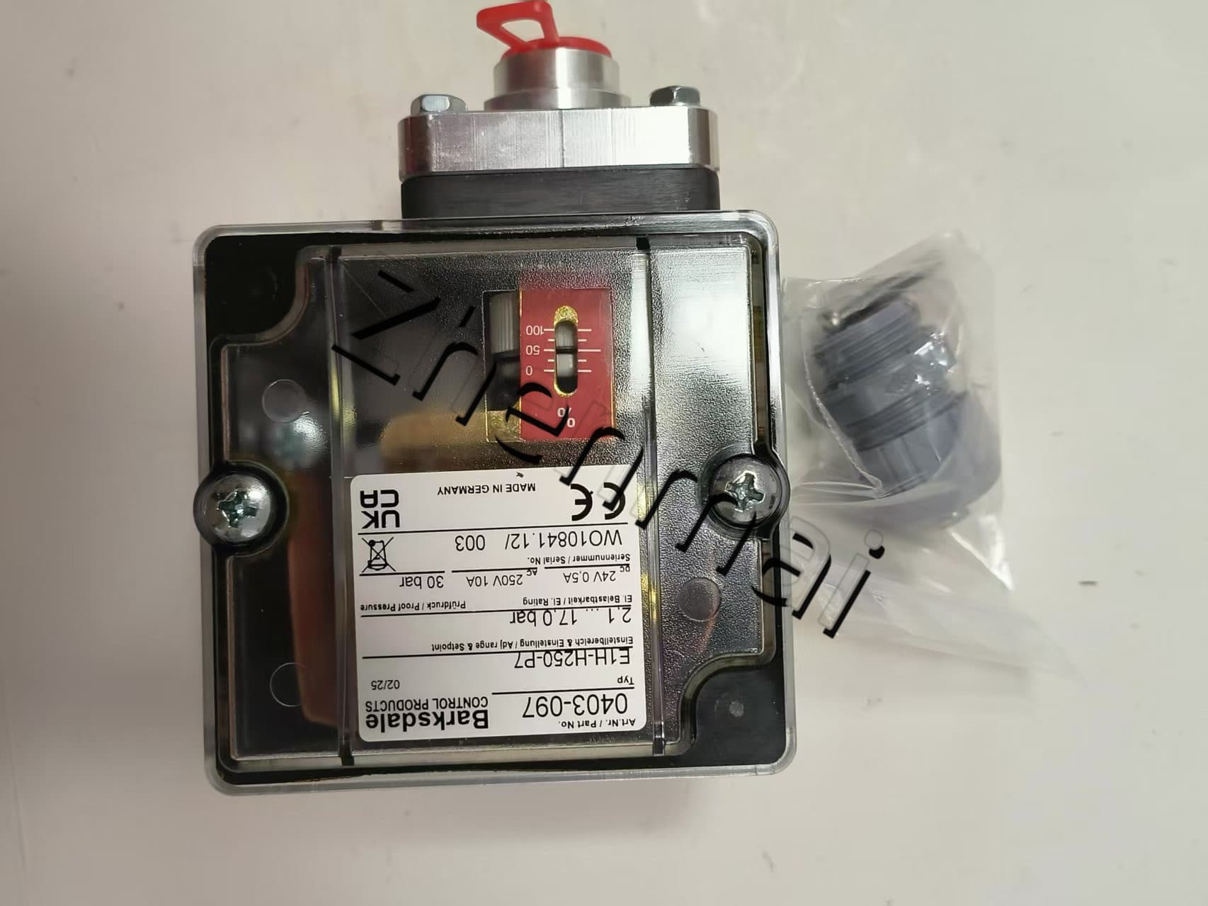Nuevo Original Barksdale E1H-H250-P7 0403-097 sensor de presión interruptor de nivel interruptor de flujo interruptor de presión envío rápido