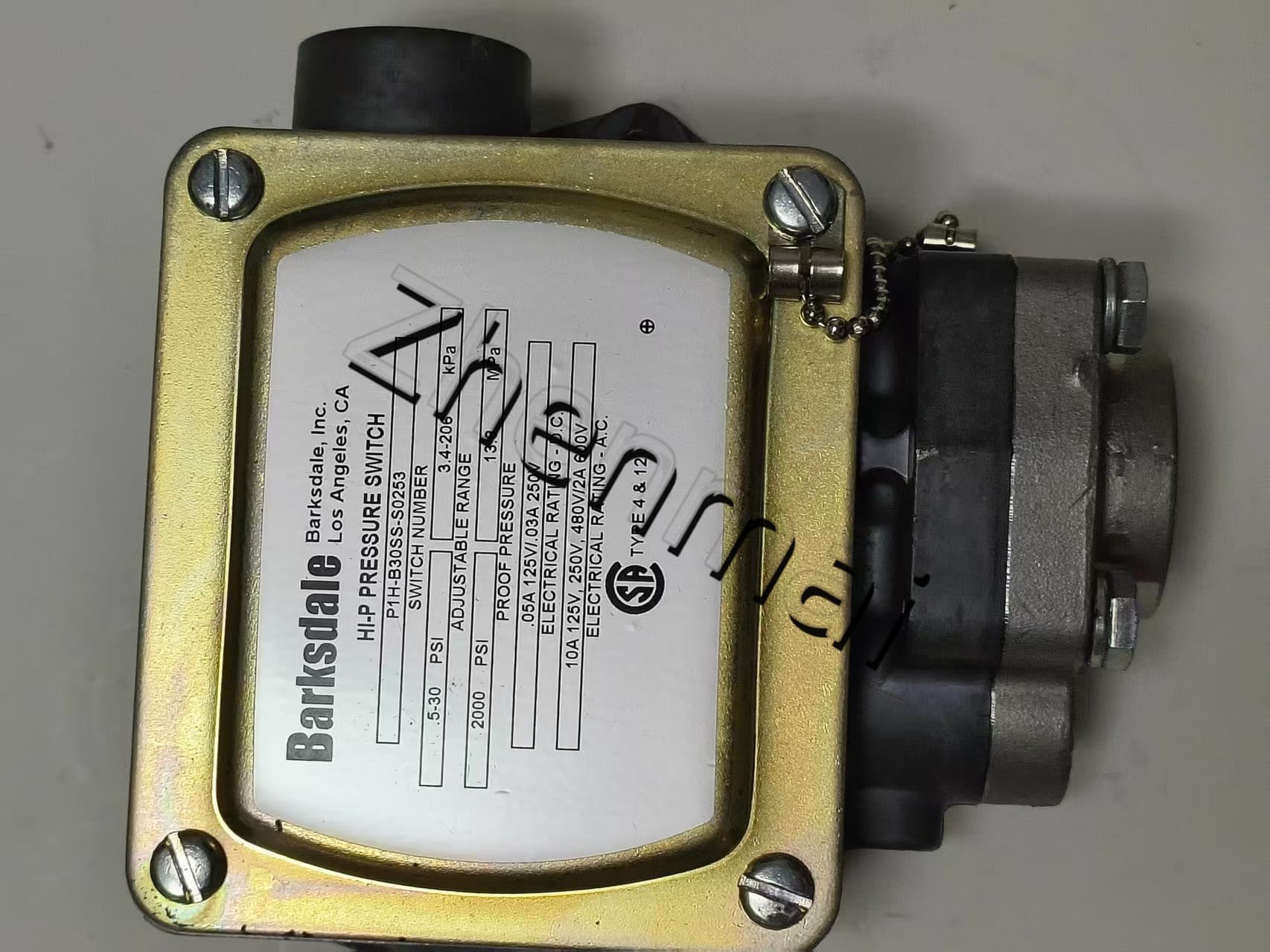 Nuevo y Original Barksdale P1H-B30SS-S0253 sensor de presión interruptor de nivel interruptor de flujo interruptor de presión envío rápido