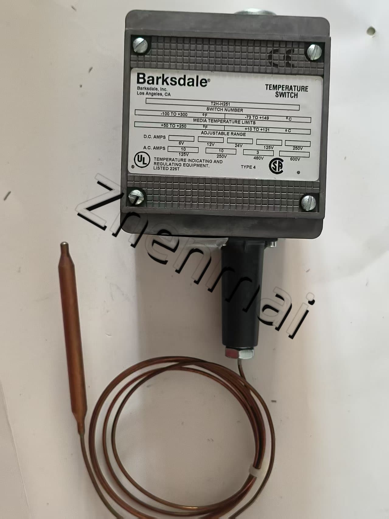 Nuevo y Original Barksdale T2H-H251 sensor de presión interruptor de nivel interruptor de flujo interruptor de presión envío rápido