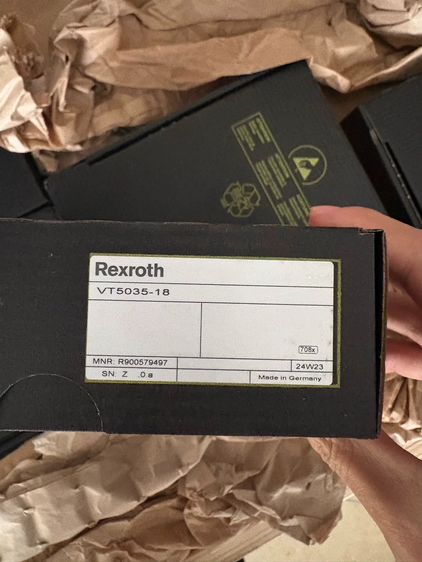 Nuevo amplificador de servoaccionamiento Original Bosch Rexroth, placa amplificadora VT5035-18 servomotor envío rápido