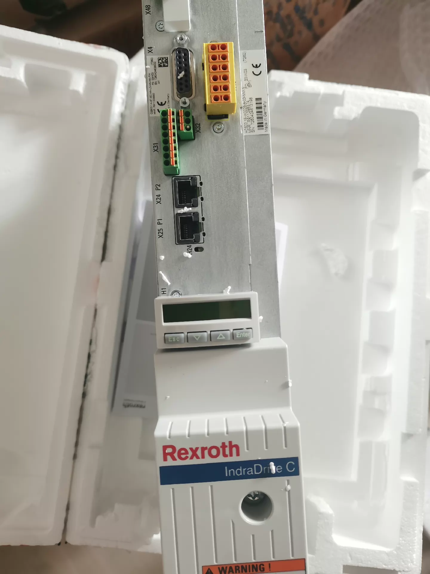 Nuevo servomotor Original Bosch Rexroth CSB02.1A-ET-EC-NN-L3-NN-NN-FW servomotor envío rápido