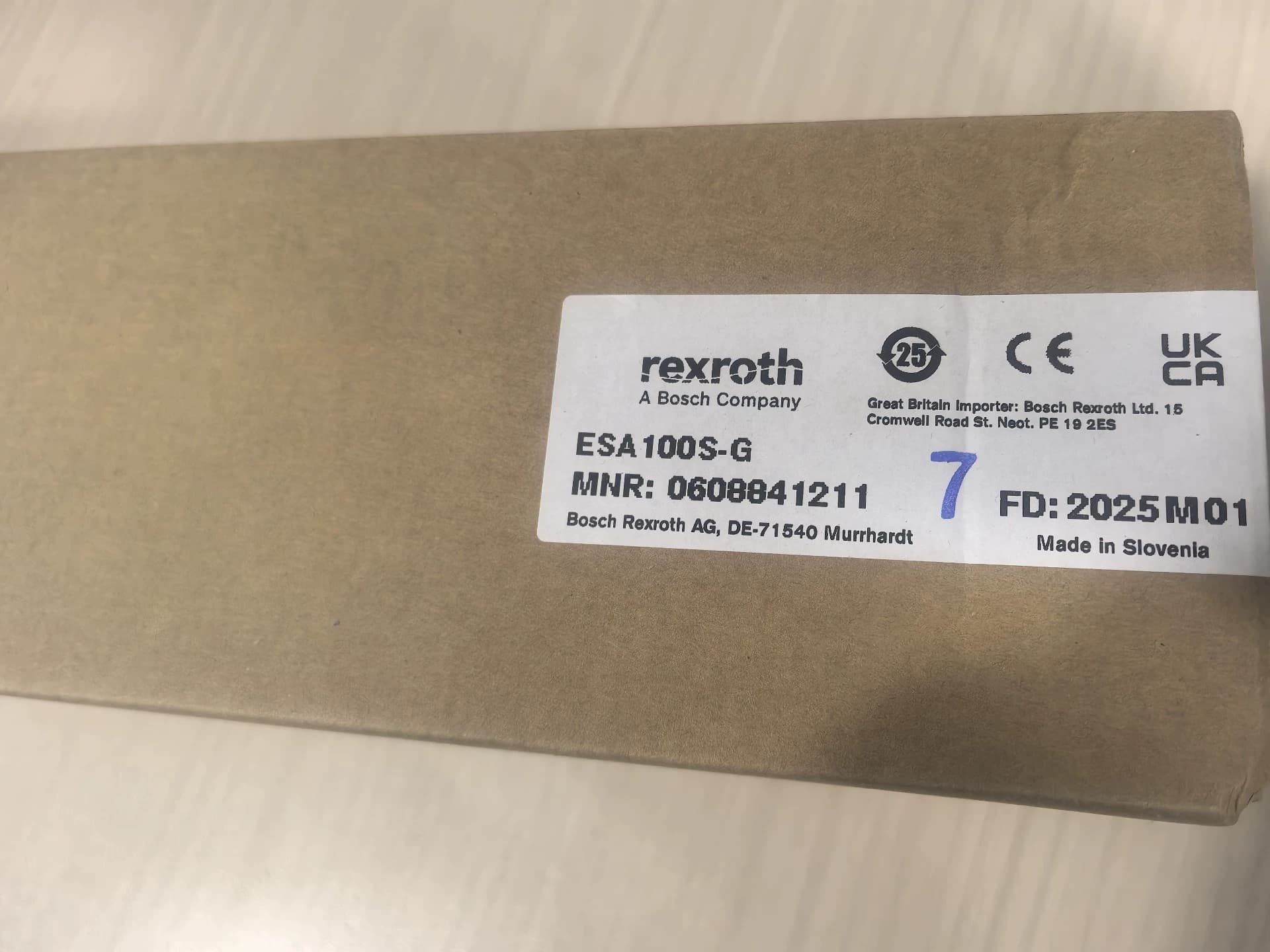 Nuevo y Original servoaccionamiento Bosch Rexroth llave dinamométrica eléctrica servomotor ESA100S-G envío rápido
