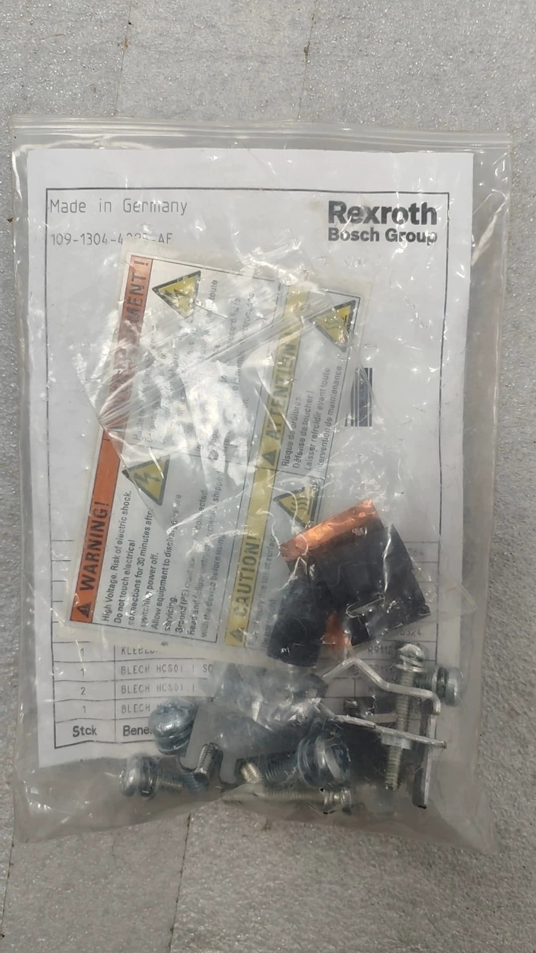 Servomotor Bosch Rexroth Original nuevo, servomotor HAS09.1-001-NNN-NN, envío rápido