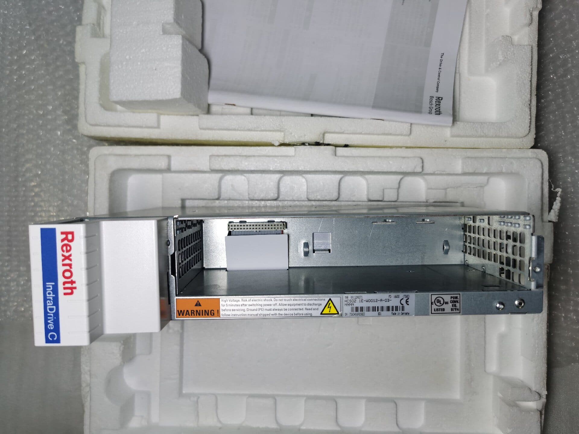 Servomotor Bosch Rexroth Original nuevo HCS02.1E-W0012-A-03-NNNN R911298371 servomotor envío rápido