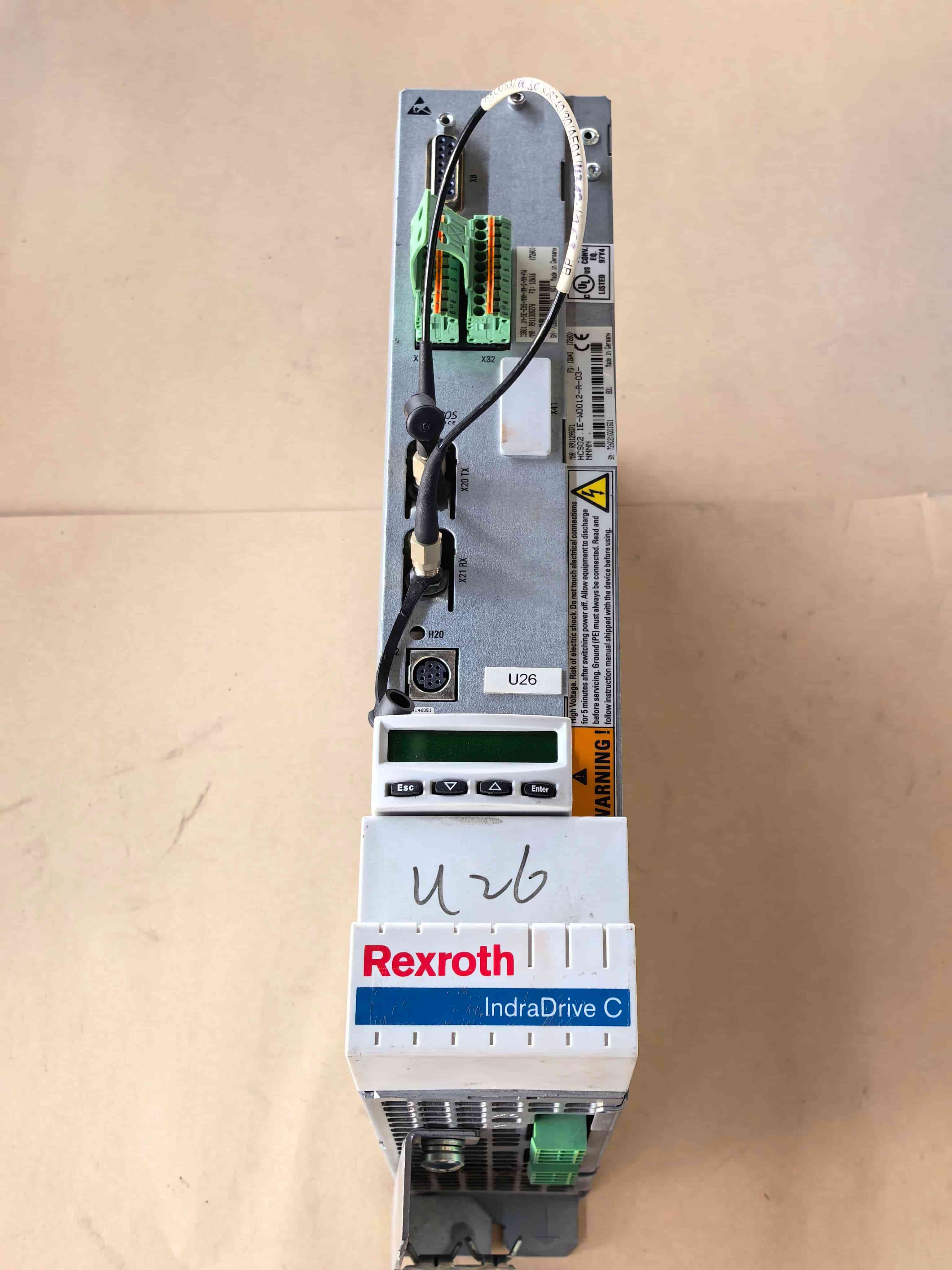 Servomotor Bosch Rexroth Original nuevo, servomotor HCS02.1E-W0012-A-03-NNNN, envío rápido