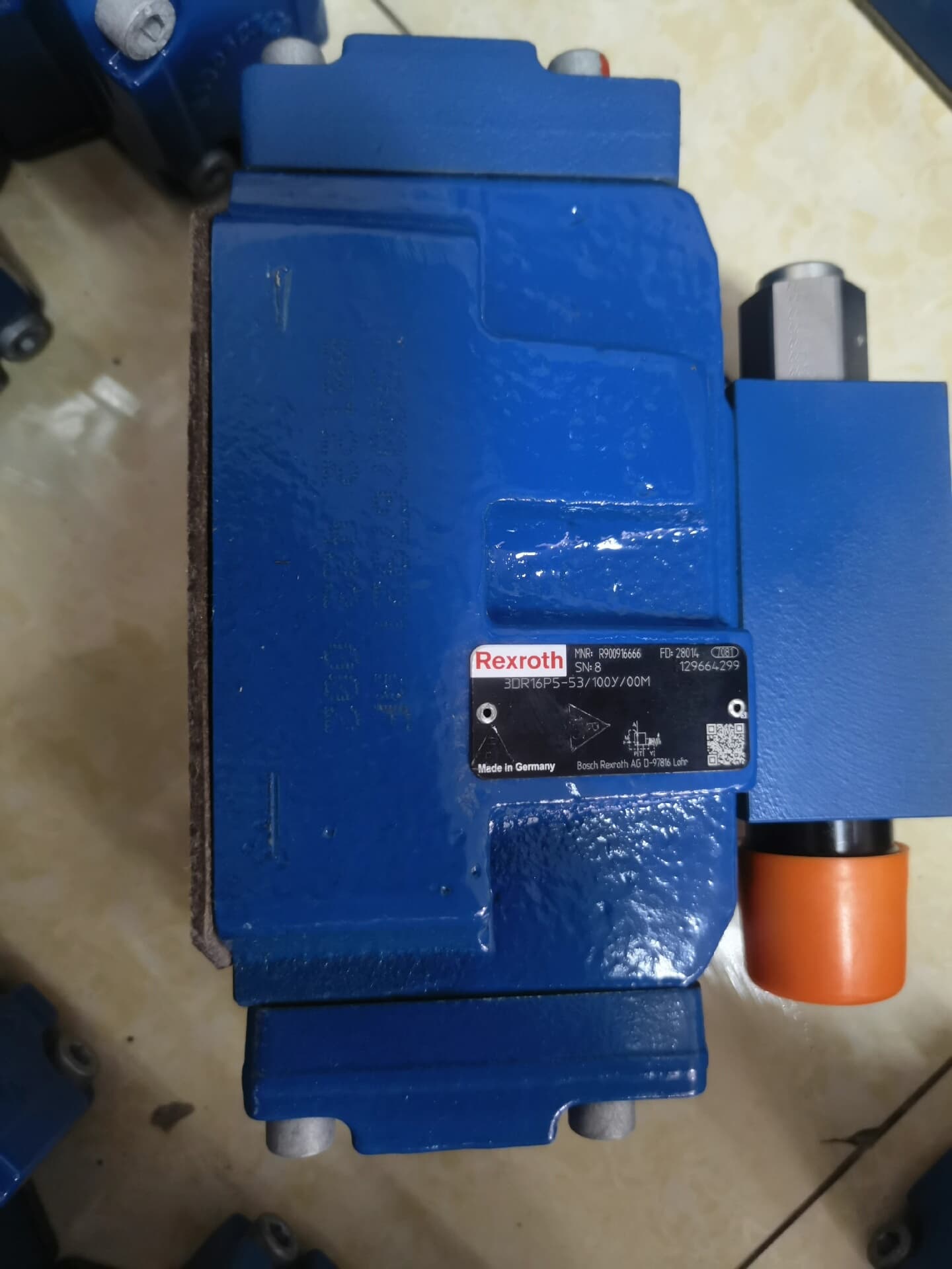 Servoaccionamiento Bosch Rexroth Original, válvula reductora de presión, servomotor 3DR16P5-5X/200Y/00M, envío rápido