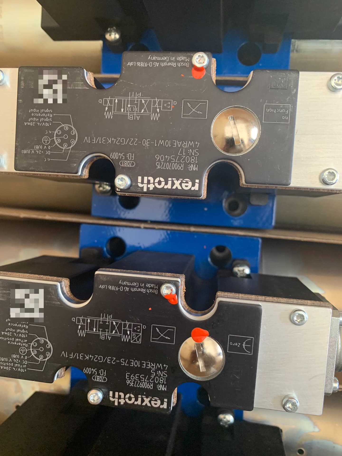 Servoaccionamiento Bosch Rexroth Original, válvula reductora de presión, servomotor 4WRAE6W1-15-2X/G24K31/F1V, envío rápido
