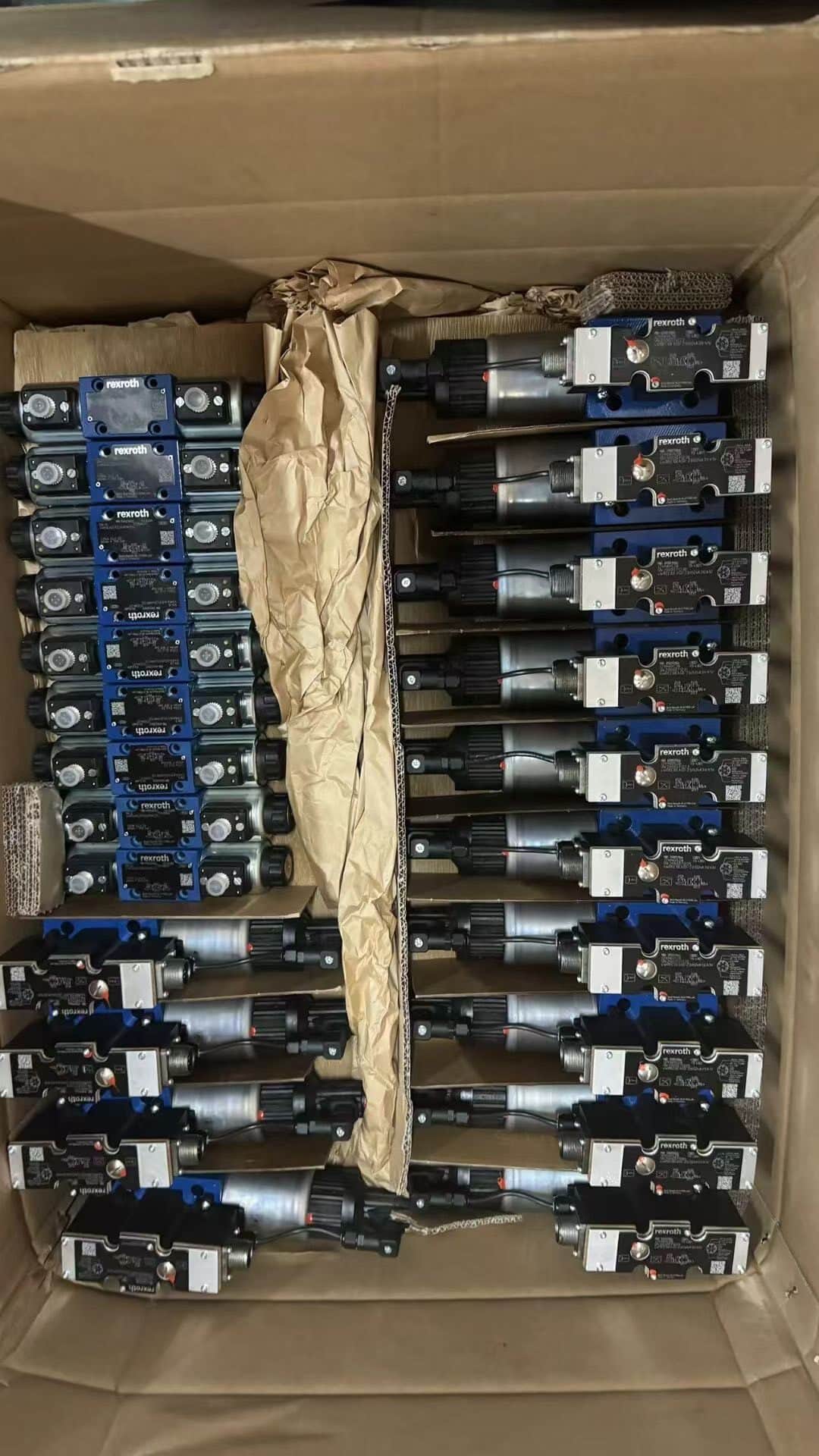 Servoaccionamiento Original Bosch Rexroth, válvula proporcional 4WS2EM10-5X/5B11XHT315K31EV, servomotor, envío rápido
